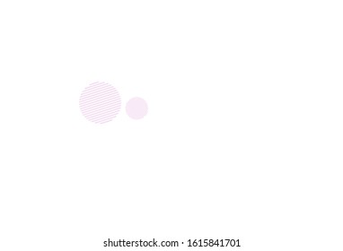 Light Purple, Pink vector texture with disks. Blurred bubbles on abstract background with colorful gradient. Pattern for futuristic ad, booklets.