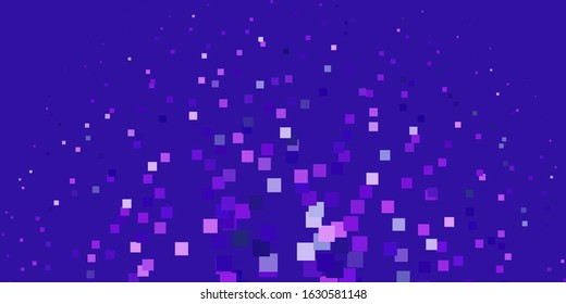 Light Purple, Pink vector texture in rectangular style. Illustration with a set of gradient rectangles. Design for your business promotion.