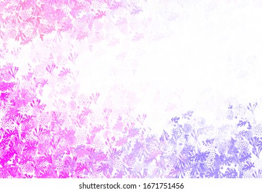 Textura vectorial rosa pálido con formas abstractas. Diseño decorativo en estilo abstracto con formas aleatorias. Diseño moderno para su tarjeta de visita.