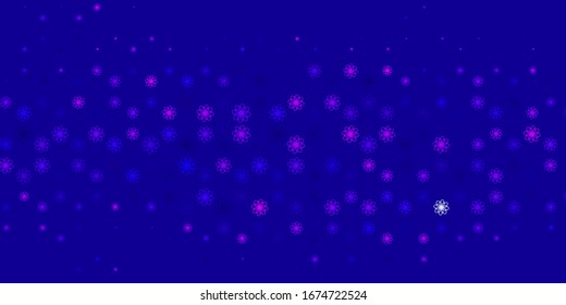Púrpura clara, textura vectorial rosada con líneas raras. Ilustración colorida, que consiste en curvas. Plan para folletos y folletos comerciales