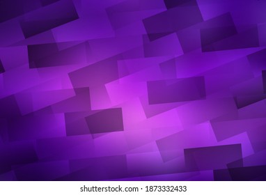 Púrpura claro, textura vectorial rosada en forma rectangular. Diseño decorativo de estilo abstracto con rectángulos. Diseño inteligente para su anuncio comercial.