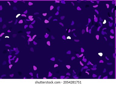 Light Purple, Pink vector texture with random forms. Illustration with colorful gradient shapes in abstract style. Background for a cell phone.