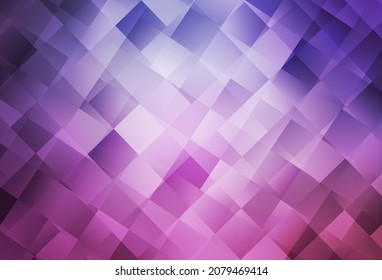 Light Purple, Pink vector texture in rectangular style. Modern abstract illustration with colorful rectangles. Pattern can be used for websites.