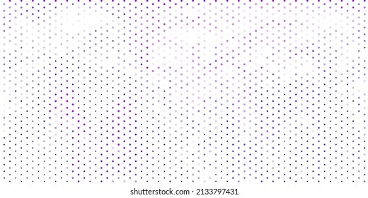 Textura vectorial rosa clara púrpura con discos. Ilustración abstracta moderna con formas de círculo coloridas. Patrón para sitios web.
