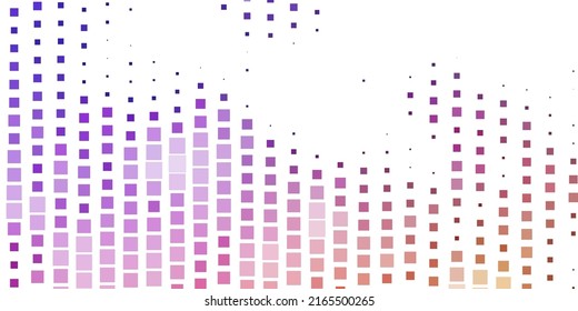 Hellviolett, rosafarbene Vektorstruktur im rechteckigen Stil. Modernes Design mit Rechtecken im abstrakten Stil. Muster für Webseiten, Landing-Seiten.