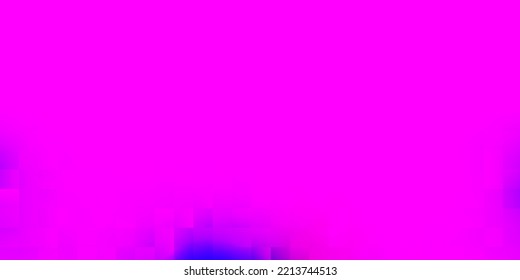 Textura vectorial rosa, púrpura claro, de estilo poligonal. Ilustración simple con rectángulos de gradiente de color. Una adición fácil a tus anuncios.