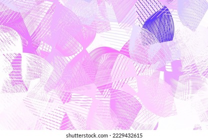 Light Purple, Pink vector texture with abstract forms. Simple colorful illustration with abstract gradient shapes. Best smart design for your business.