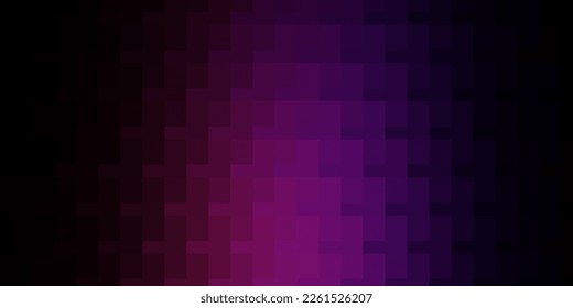Púrpura claro, textura vectorial rosada en forma rectangular. Ilustración de gradiente abstracto con rectángulos. Mejor diseño para tu anuncio, afiche, banner.