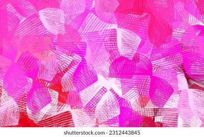 Light Purple, Pink vector texture with abstract forms. Colorful chaotic forms with gradient in modern style. Simple design for your web site.