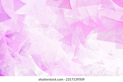 Light Purple, Pink vector texture with colored lines. Blurred decorative design in simple style with lines. Pattern for ads, posters, banners.