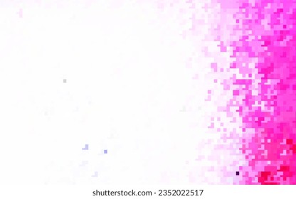 Púrpura claro, textura vectorial rosada en forma rectangular. Rectángulos sobre fondo abstracto con gradiente colorido. Mejor diseño para tu anuncio, afiche, banner.