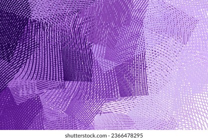 Light Purple, Pink vector texture with wry lines. Glitter abstract illustration with wry lines. Business design for posters, banners.