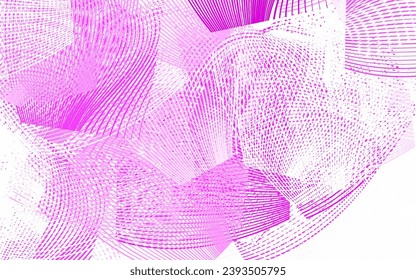 Light Purple, Pink vector texture with colored lines. Blurred decorative design in simple style with lines. Pattern for ads, posters, banners.