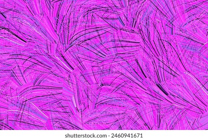 Light Purple, Pink vector texture with bent lines. Colorful gradient illustration in simple style with lines. Abstract design for your web site.