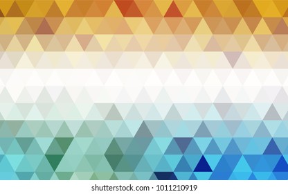 Light Purple, Pink vector triangle mosaic pattern.