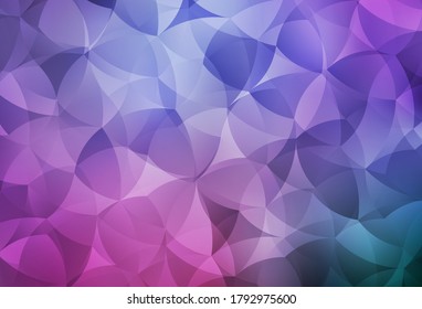 Púrpura claro, textura de mosaico de triángulo vector rosa. Ilustración colorida de estilo poligonal con gradiente. Plantilla para el fondo del teléfono móvil.