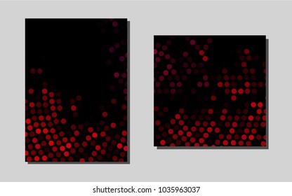 Light Purple, Pinkvector banner for websites. Glitter abstract design concept with text box. New design for a poster, banner of your website.