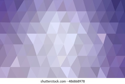 Light purple polygon abstract template. Creative geometric illustration in Origami style with gradient. The elegant pattern can be used as part of a brand book.