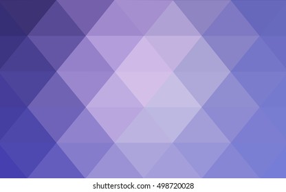 Light purple polygon abstract template. Creative geometric illustration in Origami style with gradient. A completely new design for your business.