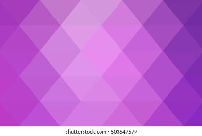 Light purple polygon abstract template. A completely new color illustration in a vague style. A new texture for your design.