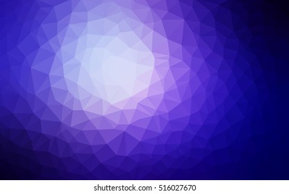 Light purple polygon abstract template. A sample with polygonal shapes. The elegant pattern can be used as part of a brand book.