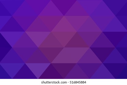 Light purple polygonal background. Creative illustration in halftone style with gradient. The polygonal design can be used for your web site.