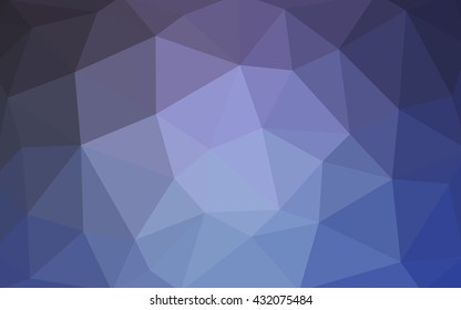 Light purple polygonal illustration, which consist of triangles. Triangular design for your business. Geometric background in Origami style with gradient.