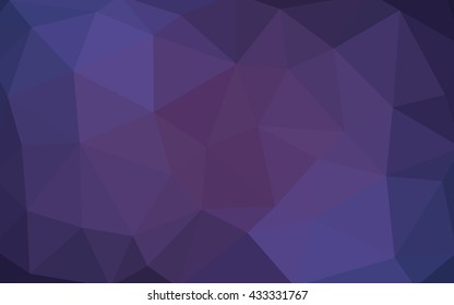 Light purple polygonal illustration, which consist of triangles. Triangular design for your business. Geometric background in Origami style with gradient.
