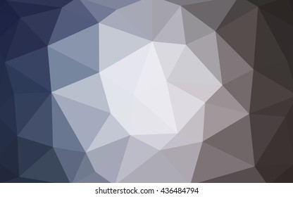 Light purple polygonal illustration, which consist of triangles. Triangular design for your business. Geometric background in Origami style with gradient.