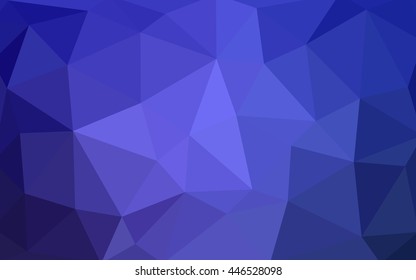 Light purple polygonal illustration, which consist of triangles. Triangular design for your business. Geometric background in Origami style with gradient.