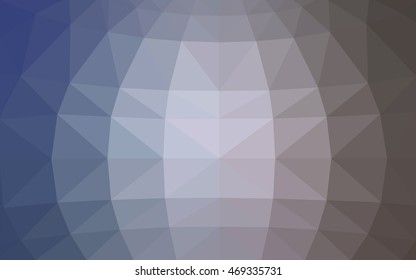 Light purple polygonal illustration, which consist of triangles. Triangular design for your business. Geometric background in Origami style with gradient.