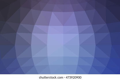 Light purple polygonal illustration, which consist of triangles. Triangular design for your business. Geometric background in Origami style with gradient.