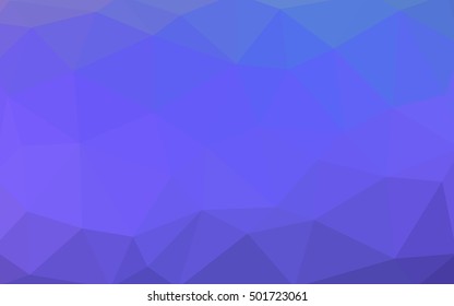 Light purple polygonal illustration, which consist of triangles. Triangular design for your business. Geometric background in Origami style with gradient.