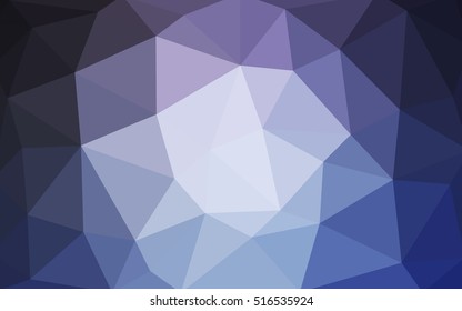 Light purple polygonal illustration, which consist of triangles. Triangular design for your business. Geometric background in Origami style with gradient.