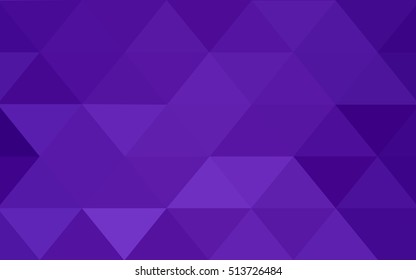 Light purple polygonal template. Creative illustration in halftone style with gradient. A new texture for your design.