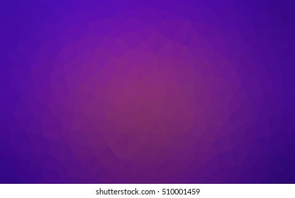 Light purple polygonal template. Modern geometrical abstract illustration with gradient. The polygonal design can be used for your web site.