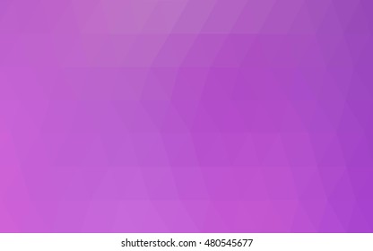 Light purple polygonal template. Shining illustration, which consist of triangles. A completely new template for your business design.