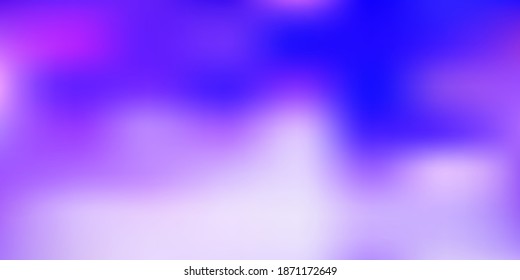Light purple vector abstract blur pattern. Shining colorful blur illustration in abstract style. Sample for your designs.