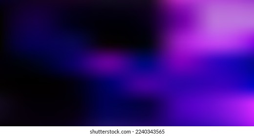Retroceso abstracto del vector púrpura claro. Ilustración de color abstracta con gradiente desdibujado. Muestra para tus diseños.
