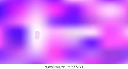 Diseño de desenfoque abstracto de Vector púrpura claro. Ilustración abstracta colorida del degradado en estilo desenfocado. Tu diseño de negocio.
