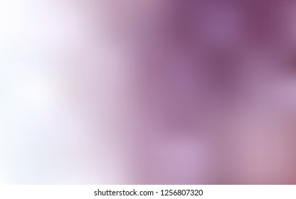 Light Purple vector abstract blurred cover. Colorful abstract illustration with gradient. A completely new template for your business design.