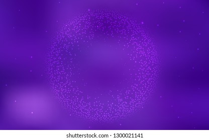 Light Purple vector abstract blurred background. Creative illustration in halftone style with gradient. Blurred design for your web site.