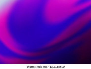 Light Purple vector abstract blurred pattern. Colorful abstract illustration with gradient. The template can be used for your brand book.
