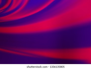 Light Purple vector abstract blurred template. A completely new color illustration in a bokeh style. A new texture for your design.