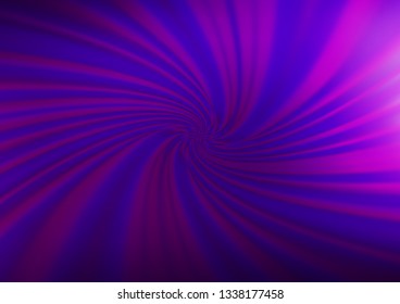 Light Purple vector abstract blurred template. Colorful illustration in abstract style with gradient. Brand new design for your business.