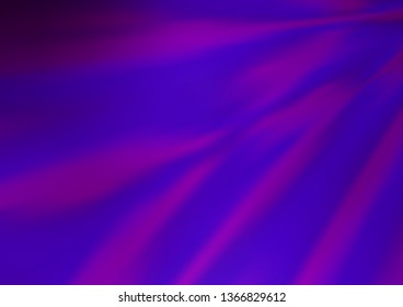 Light Purple vector abstract blurred template. Glitter abstract illustration with an elegant design. A completely new template for your design.