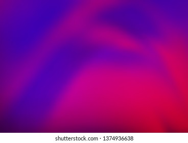 Light Purple vector abstract blurred pattern. Creative illustration in halftone style with gradient. A completely new design for your business.