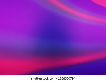 Light Purple vector abstract blurred background. A completely new color illustration in a bokeh style. The template can be used for your brand book.