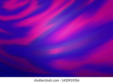 Light Purple vector abstract blurred layout. An elegant bright illustration with gradient. Completely new design for your business.