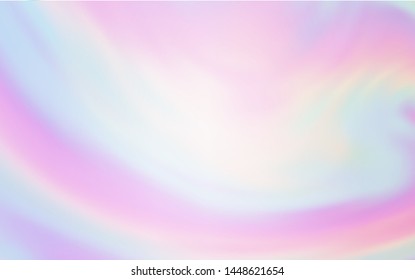 Light Purple vector abstract blurred layout. Creative illustration in halftone style with gradient. Background for a cell phone.